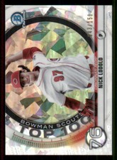 2020 Bowman Chrome Scouts Top 100 Atomic Refractors #BTP76 Nick Lodolo /150