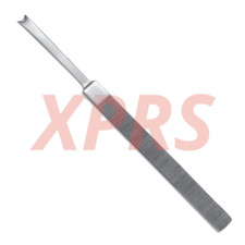 Pitanguy Nasal Osteotome, 8", Straight, 8 mm wide Mushroom Pattern Tip, Premium
