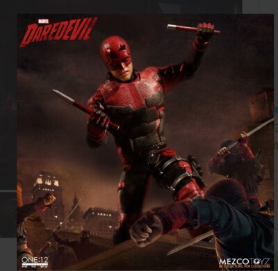 The One:12 Collective Marvel Netflix Daredevil Figure Mezco The One:12 Collective Marvel Netflix Daredevil Figure Mezco