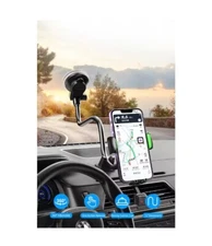 Car Phone Holder Mount – Suction Cup for Windshield, Dashboard & Window