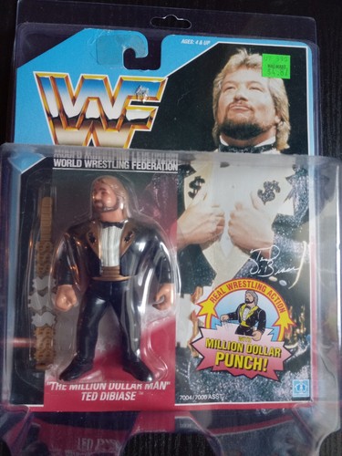 WWF Hasbro Series 1 Million Dollar Man Ted Dibiase...