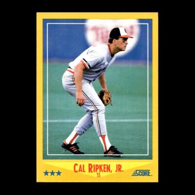 Cal Ripken, Jr. 1988 Score Baltimore Orioles #550 R327T 25