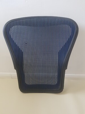Herman Miller Aeron Größe B Ersatz Rückengestell und Netz schwarz blau