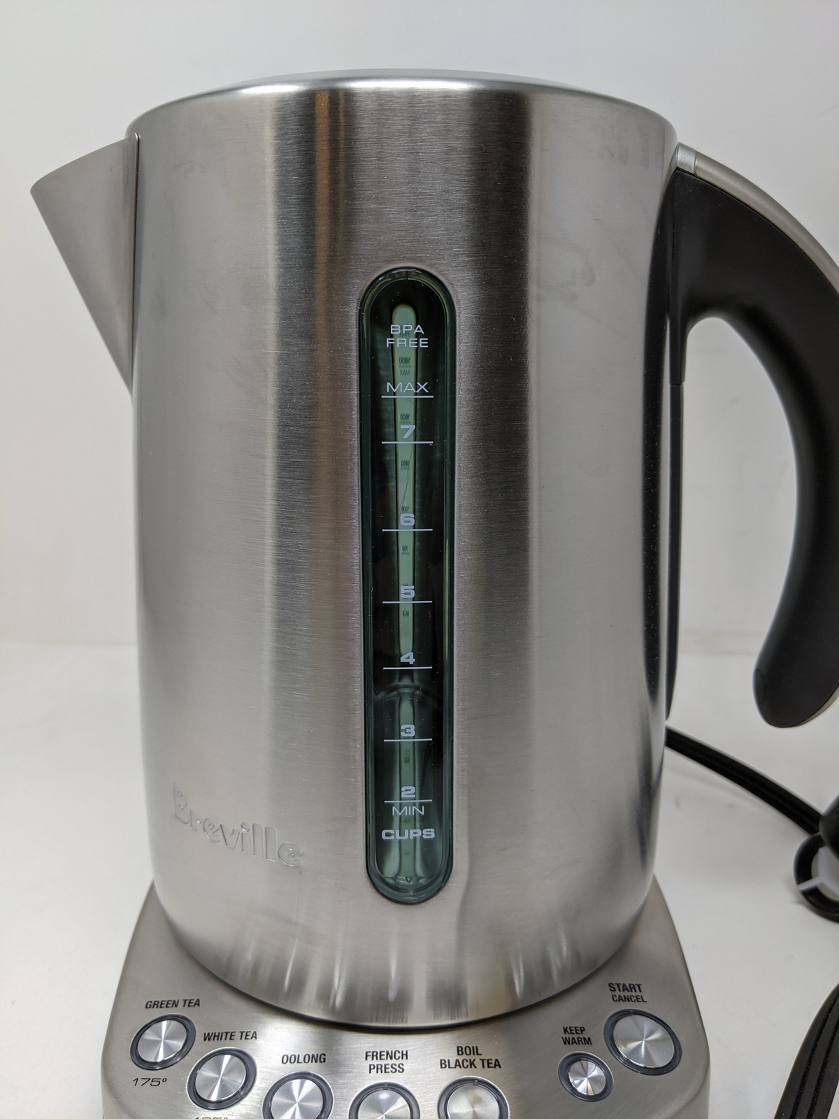 Breville IQ Electric Kettle, Brushed Stainless Steel, BKE820XL (D5