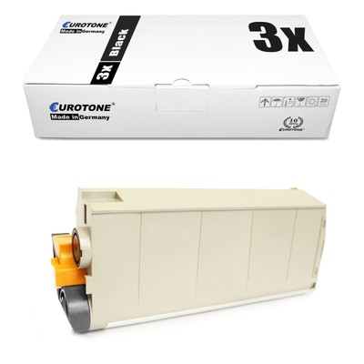 3x Toner für OKI MC780dnf MC770dn MC770plus MC760 MC780dnvfax MC770dnvfax BLACK