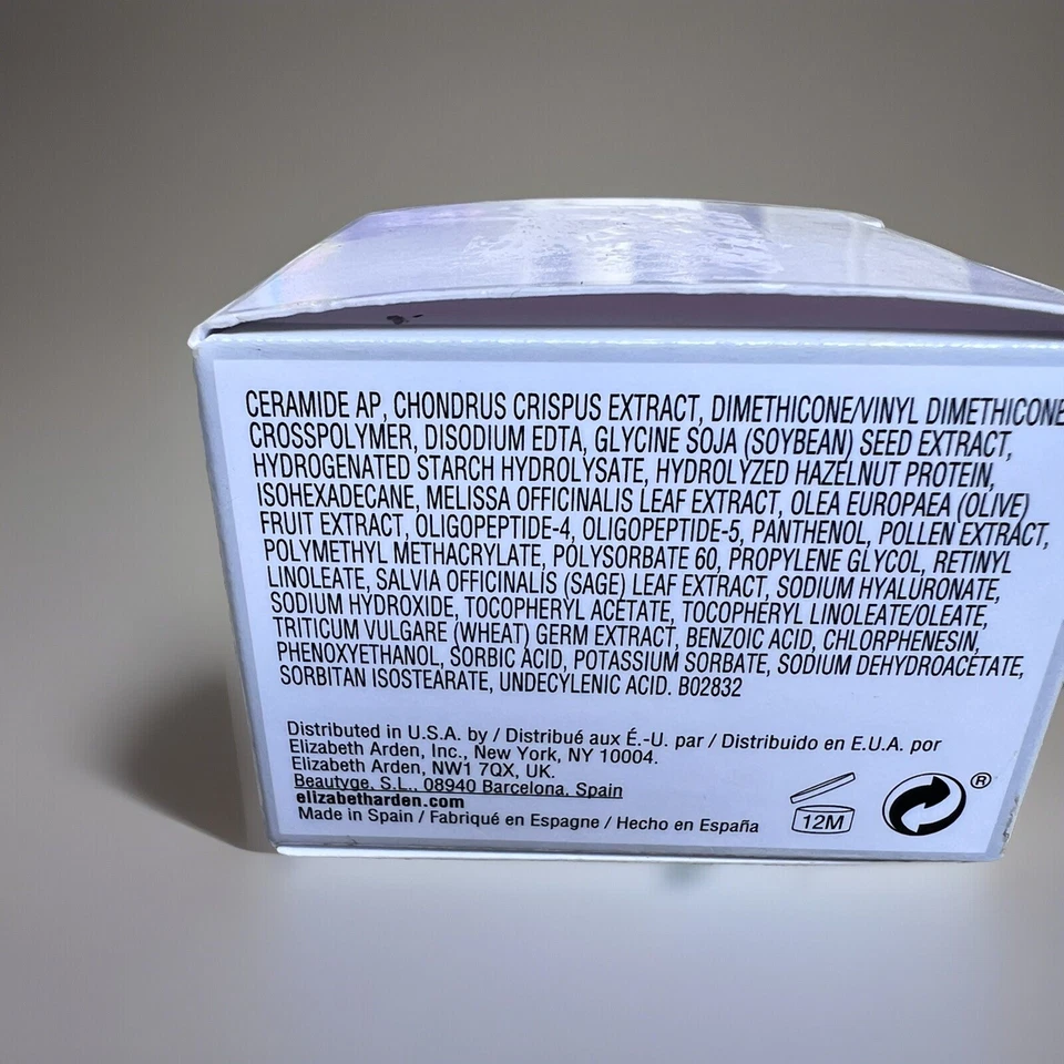 Crema de ojos Elizabeth Arden Perpetual Moisture 24 0,5 FL OZ 15 ml NUEVA Foto 2 de 4