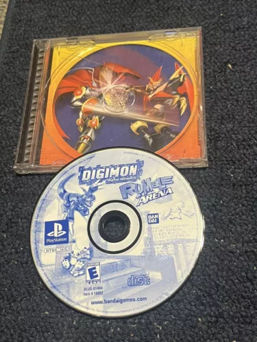 Digimon Rumble Arena Sony PlayStation 1 PS1 Missing Manual!