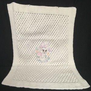 wool bassinet blanket