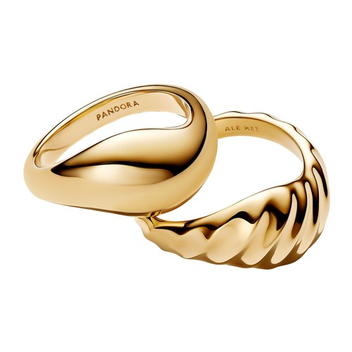 PANDORA Schmuck Damen Ring-Set Goldfarben 163832C00 - Bild 2 von 3