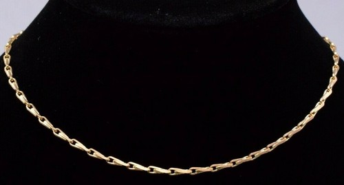 Gold Chain Chic Choker Necklace 14 