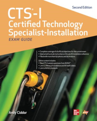 CTS-I Certified Technology Specialist-Installation Exam - Paperback / softback N