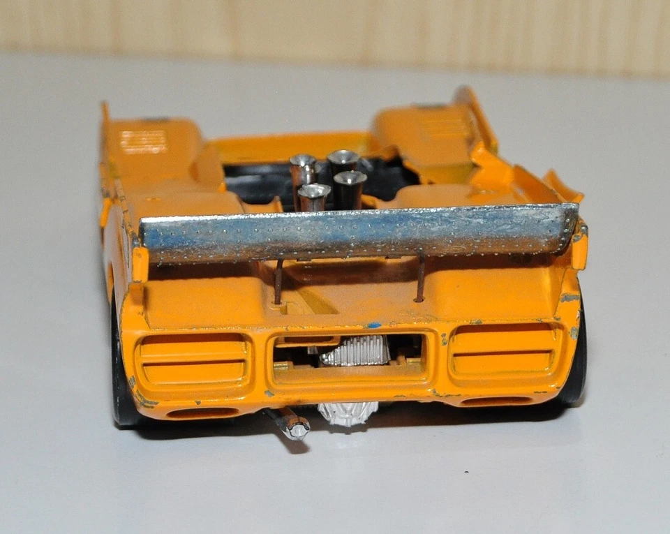 Polistil S9 Mc Laren Chevrolet M 8 F Can. Am. giallo scala 1:26 restauro ricambi - Immagine 4 di 4