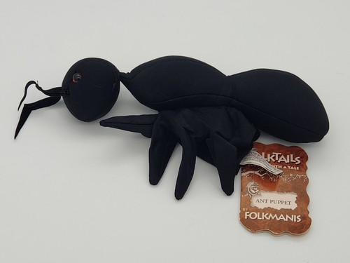 Folktails Black Ant Puppet de Folkmanis -Glove Puppet -Nuevo (Puppets with a tale) - Imagen 12 de 16