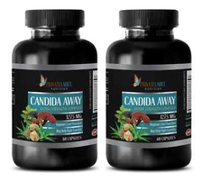Clear skin blend - CANDIDA AWAY COMPLEX - Energy and mood support 2Bot 120Caps