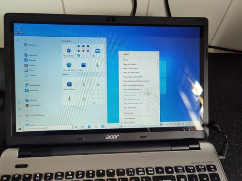 Acer i5-4210U GTX 840M 8GB RAM 1TB HDD GAMING LAPTOP CRACKED SCREEN - Picture 7 of 14