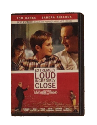 Extremely Loud and Incredibly Close DVD Tom Hanks Sandra Bullock BEST PICTURE