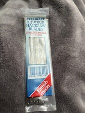 New Steadfast 10 Junior Hacksaw Blades 32tpi For Metal Cutting