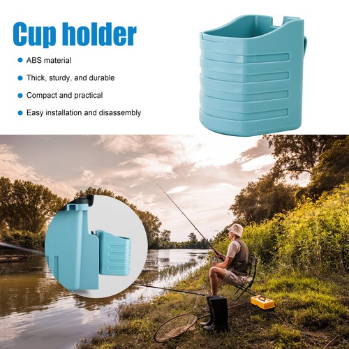 Cup Holder Easy Installation Fishing Water Cup Removable Durable Angler