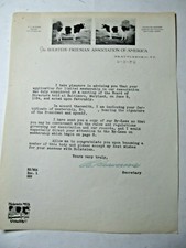 June 5, 1934 (Baltimore, Md.) H-F Assn. Limited Membership Approval (No. 2 )