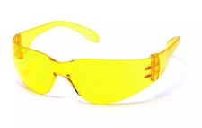 Sellstrom S70711 Safety Glasses, Protective Eyewear, Amber Lens, Amber Frame