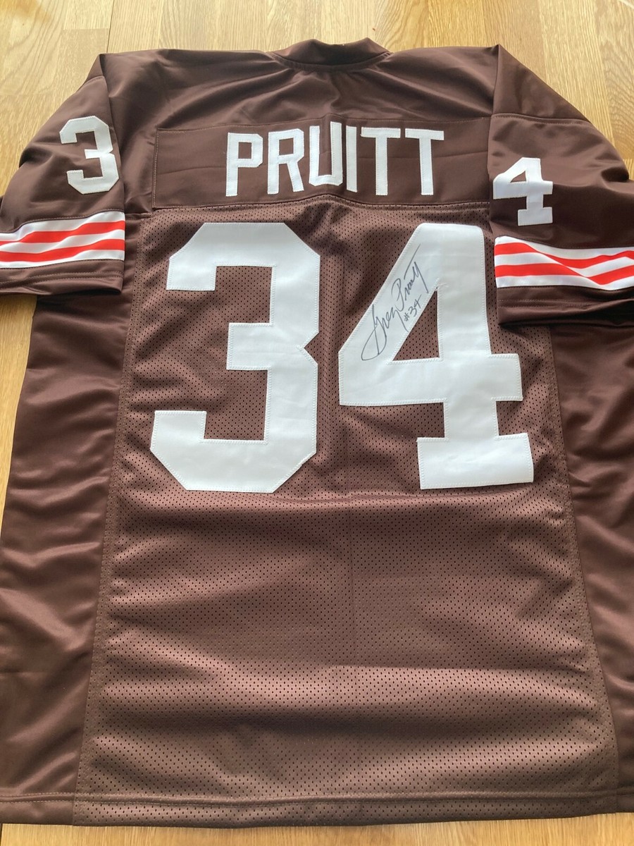 Cleveland Browns Greg Pruitt Signed Jersey W/COA | eBay