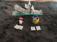 Ü-Eier Figuren, die Bingo Birds, Ferrero, 19...