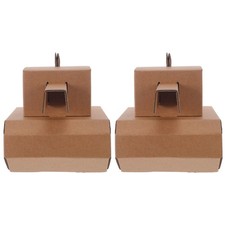 2 Pcs Tank Assembled Cardboard Construction Box for Boy Kids DIY Model