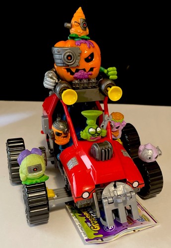 Grossery Gang Time Wars Rot Bot veicolo d'assalto 2 missili con 7 personaggi set di 12 - Foto 21 di 21