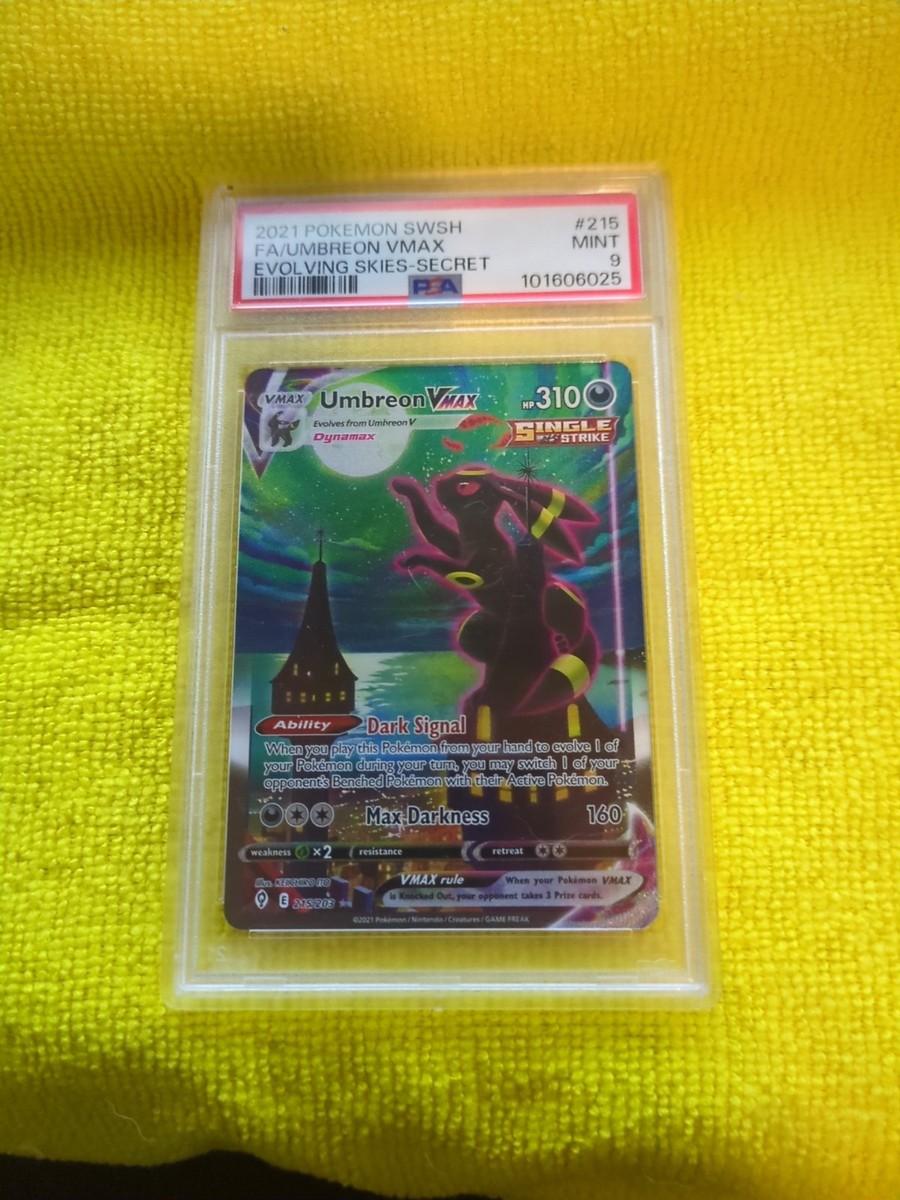 Umbreon VMAX (Alternate Art Secret) 215/203 SWSH07: Evolving