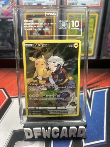 Pikachu graded TAG 10 for sale on eBay