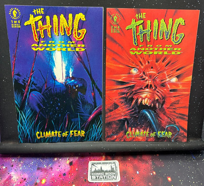 The Thing from Another World Climate of Fear #1-2 1992 Dark Horse Comics Raw CS