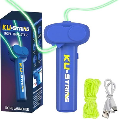 #ad Lasso String Shooter Loop Rope Launcher Toy Handheld Zip Propeller Fidget Toy US $11.99