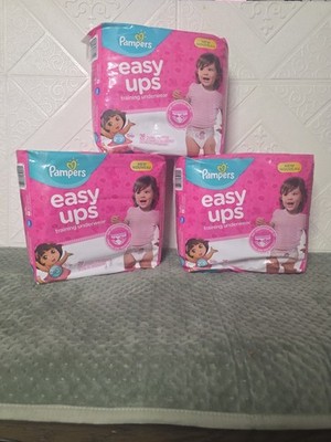 3pack Hello Kitty Pampers Easy Ups Vintage Training Underwear 2t-3t 26 New 