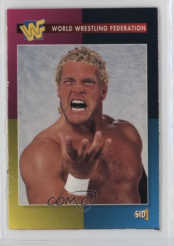 1995 WWF Magazine Cards Sid #46 0w6