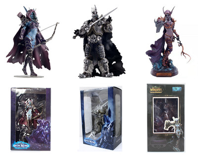 Figur WOW The Lich King The Undead Queen Illidan Stormrage World of warcraft