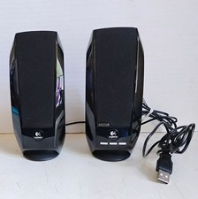 Logitech Speakers S-150 M/N S-00038 USB Computer Speakers Tested PC or Mac