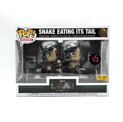 Funko Pop Marvel Loki- Snake Eating Its Tail  #1330 Hot Topic Exclusive
