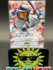 2025 Topps Stadium Club Greg Jones RC On-Card Auto #SCBA-GJ White Sox
