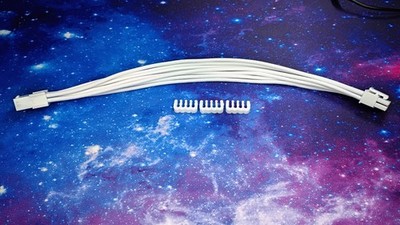  PCIE 8-Pin Female to 8-Pin (6+2) Male Power Supply Adapter Extension Cable 