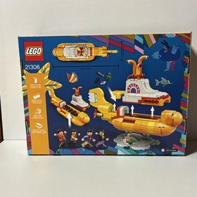 LEGO The Beatles Yellow Submarine 21306 Ideas 553 Pieces Boxed Complete Set