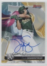 2020 Bowman's Best of 2020 Refractor Tyler Soderstrom #B20-TSO Auto 0s2
