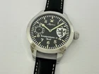 Alpina Laco Aviator Greif Luftwaffe Pilot WWII Vintage Swiss MARRIAGE! Men Watch