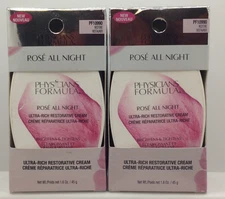 Physicians Formula Rose All Night Ultra-Rich Restorative Cream 1.6 oz, PACK OF 2