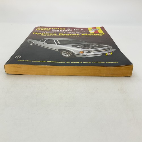 Haynes Repair Manual Chevrolet S10 and GMC Sonoma Pick Ups Softcover Book 2001 - Picture 3 of 22