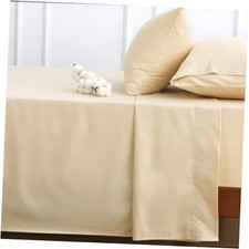 Cotton Sheets Size,18 Inch Deep Pocket Sheets Egyptian Cotton Hotel King Beige