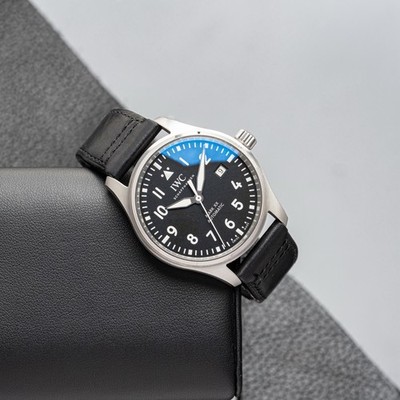 IWC Pilots Mark XX Stainless Steel Automatic 40 mm Black Watch IW328201