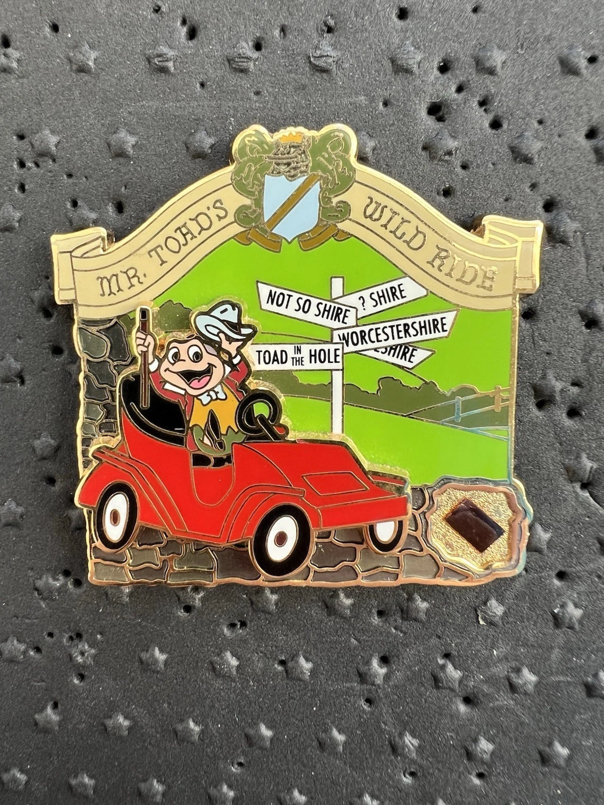 Disney Pin - LE 2500 WDW - Piece of Disney History 2006 - Mr. Toad's Wild Ride