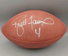 Brett Favre Autographed Wilson Football Green Bay Packers HOF Signed Frito Lay
