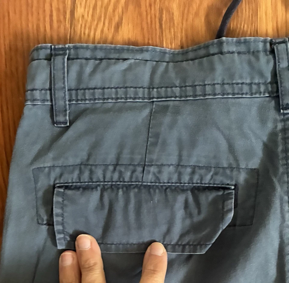 Pantalones Chinos Clásicos Relajados Gloria Vanderbilt 100% Algodón Azul Carga 6 Foto 4 de 4