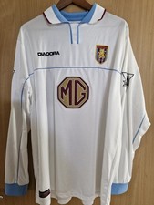 Diadora Aston Villa Trikot 2002/2003, Moore 23 Größe 46/48 Langarm Fussball 